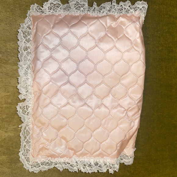 Vintage Clear Button Bag with Pink Padding. - Picture 6 of 8